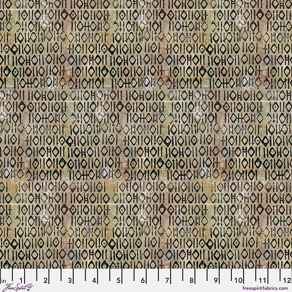One Layer Away / Pictograph in Taupe
