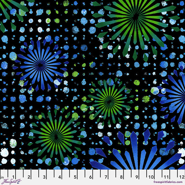 Radiant Grove / Midnight Bloom in Black