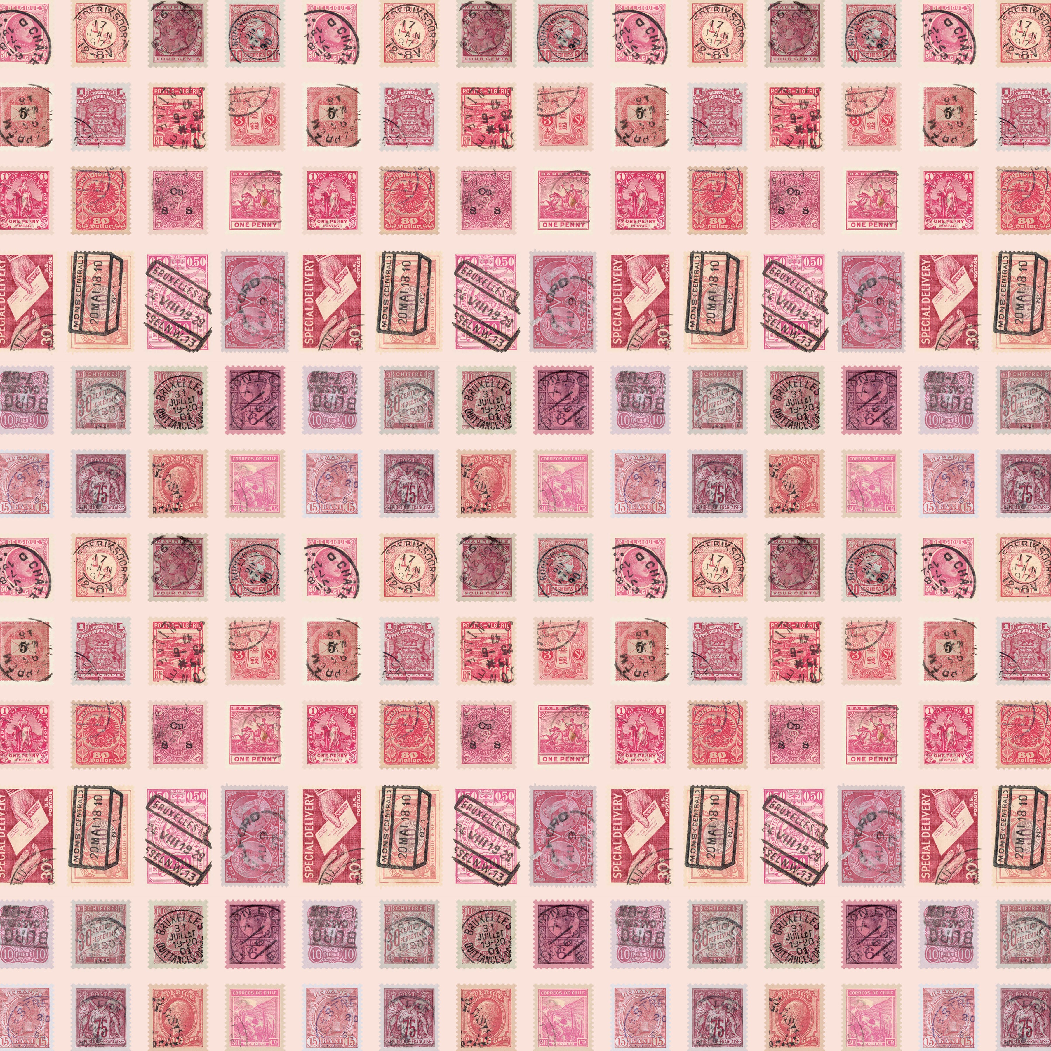 Pink Palette / Stamps