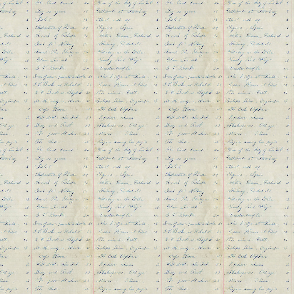 Indigo Palette / Ledger