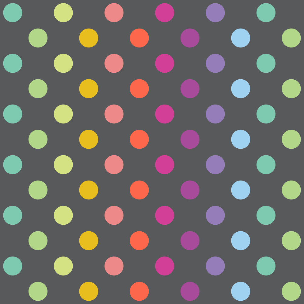 True Colors Graywork / Disco Poms in Carbon