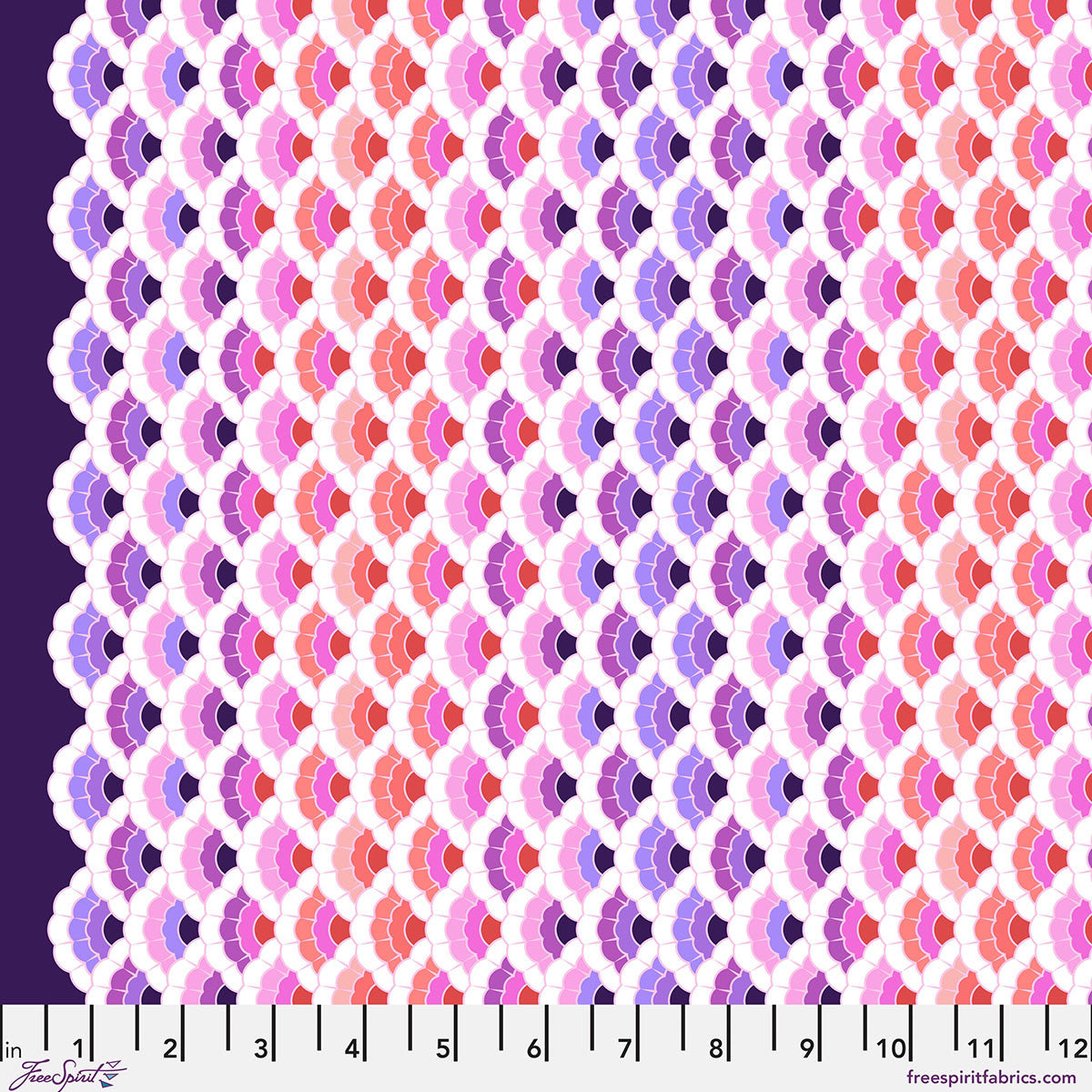 Floral Reef / Aquatic Lace in Ultraviolet