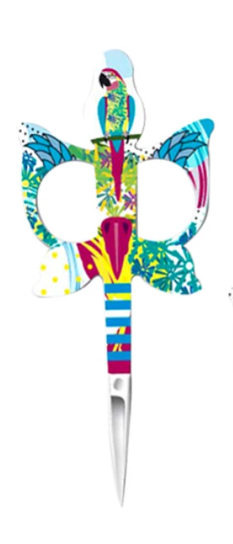 3.5" Owl and Parrot Scissors