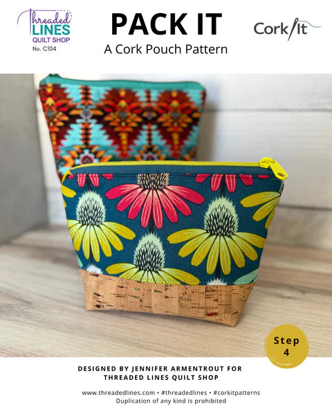 Pack It Cork Pouch Pattern