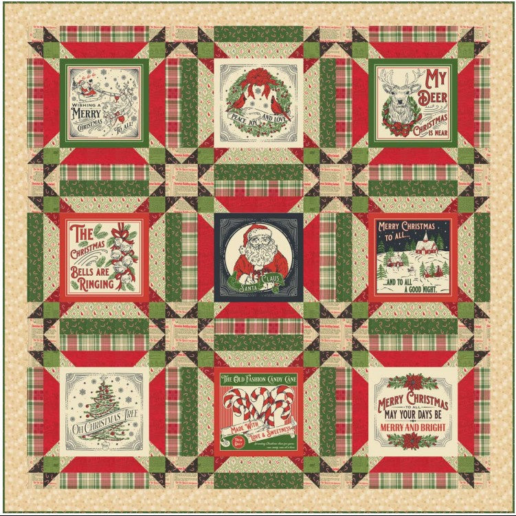Peace & Joy Quilt Kit