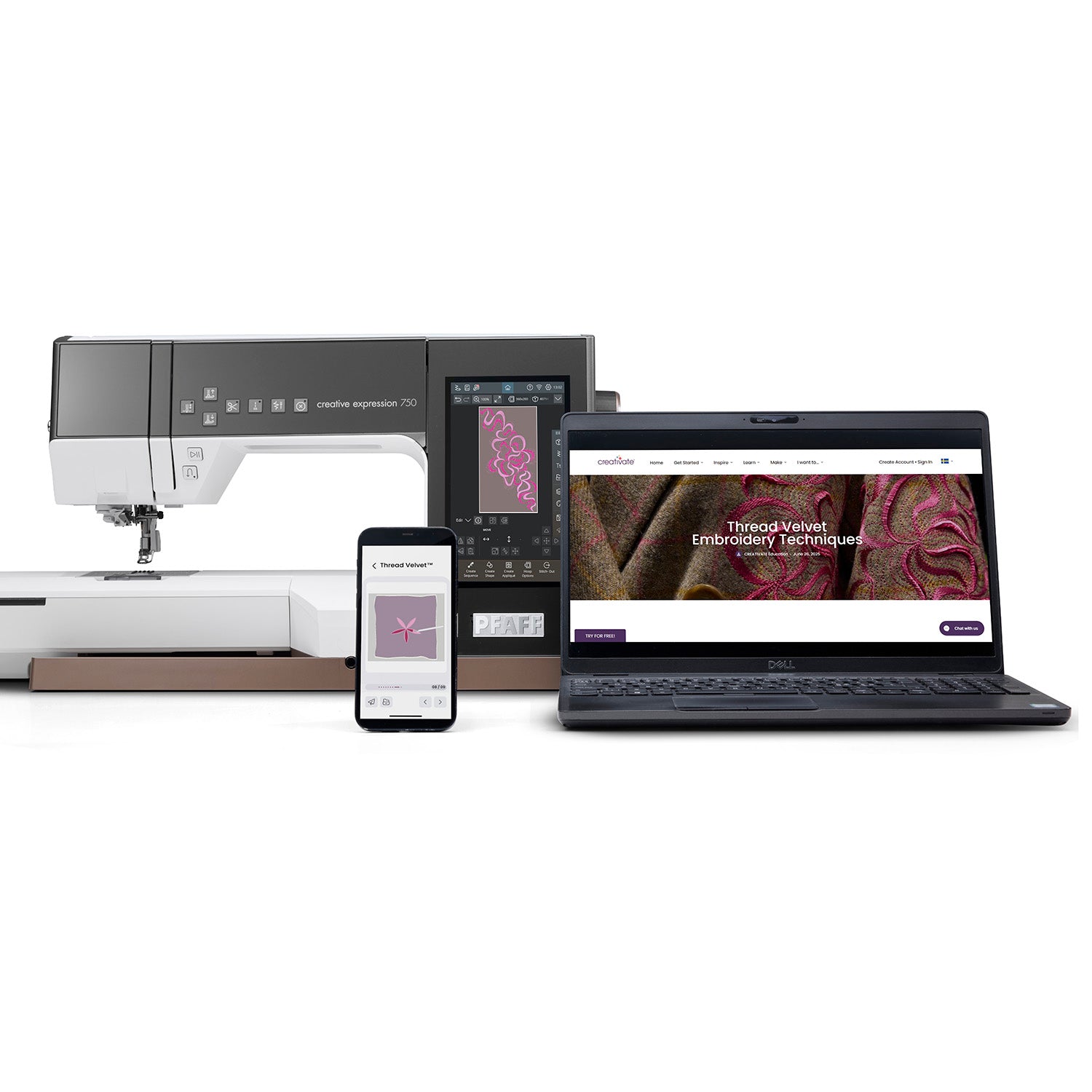 PFAFF Creative Expression™ 750