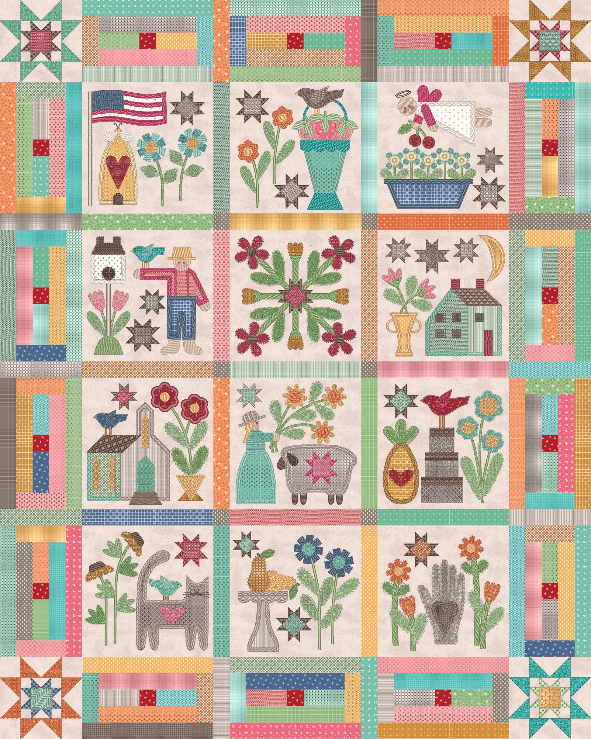 Prim Quilt Kit