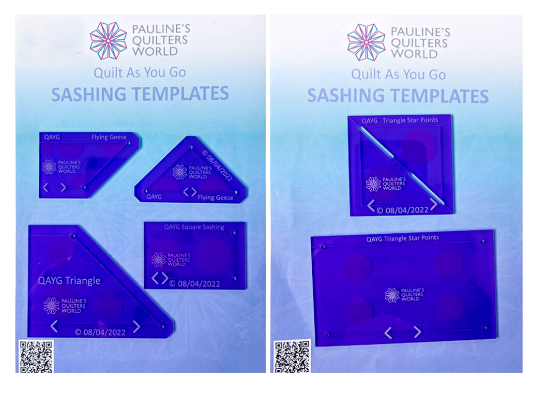 QAYG Pieced Sashing Templates