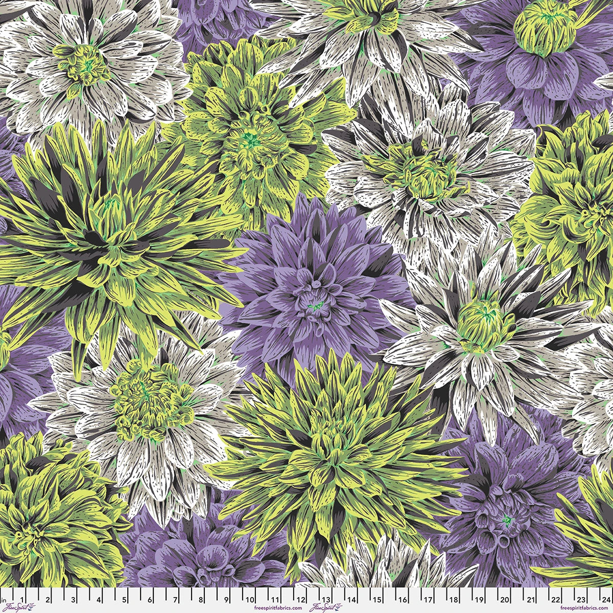 108" Kaffe Fassett August 2026 / Bursting Stripes in Contrast