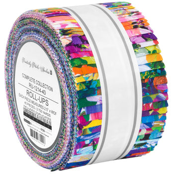 Painterly Petals: Meadow 2.5" Strips