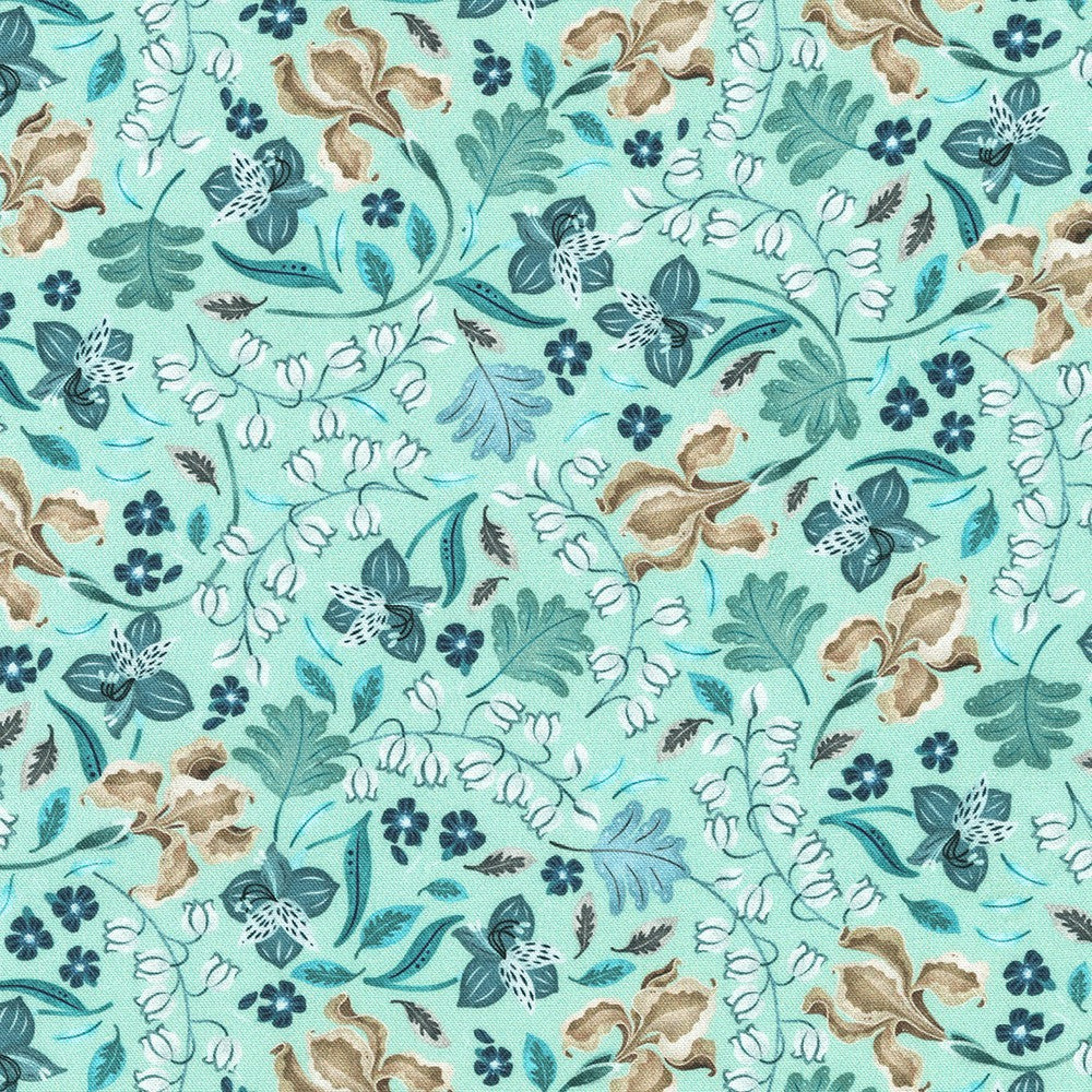 Feathers & Flora / Assorted Foliage in Mint