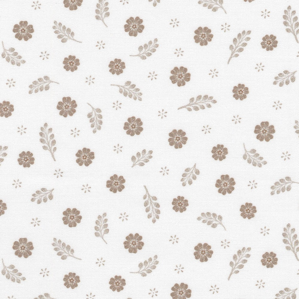 Feathers & Flora / Ditsy Flowers in Ivory