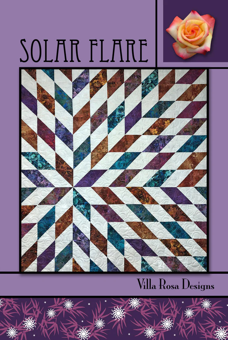 Solar Flare Pattern Card