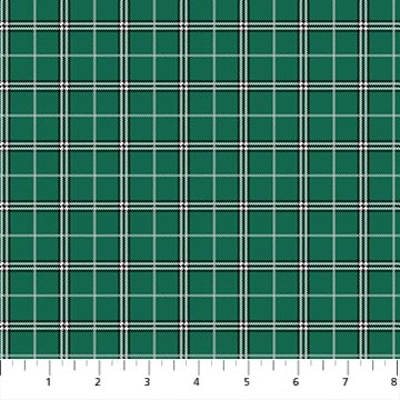 Rudolph the Red-Nosed Reindeer / Plaid in Spruce