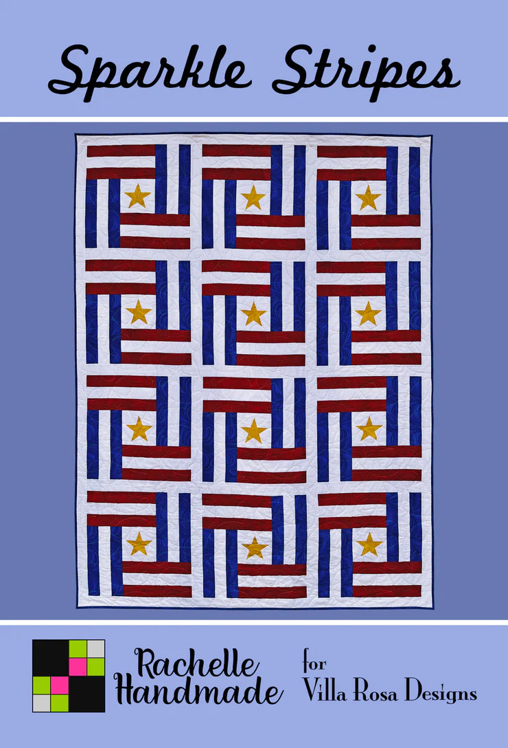 Sparkle Stripes Pattern Card
