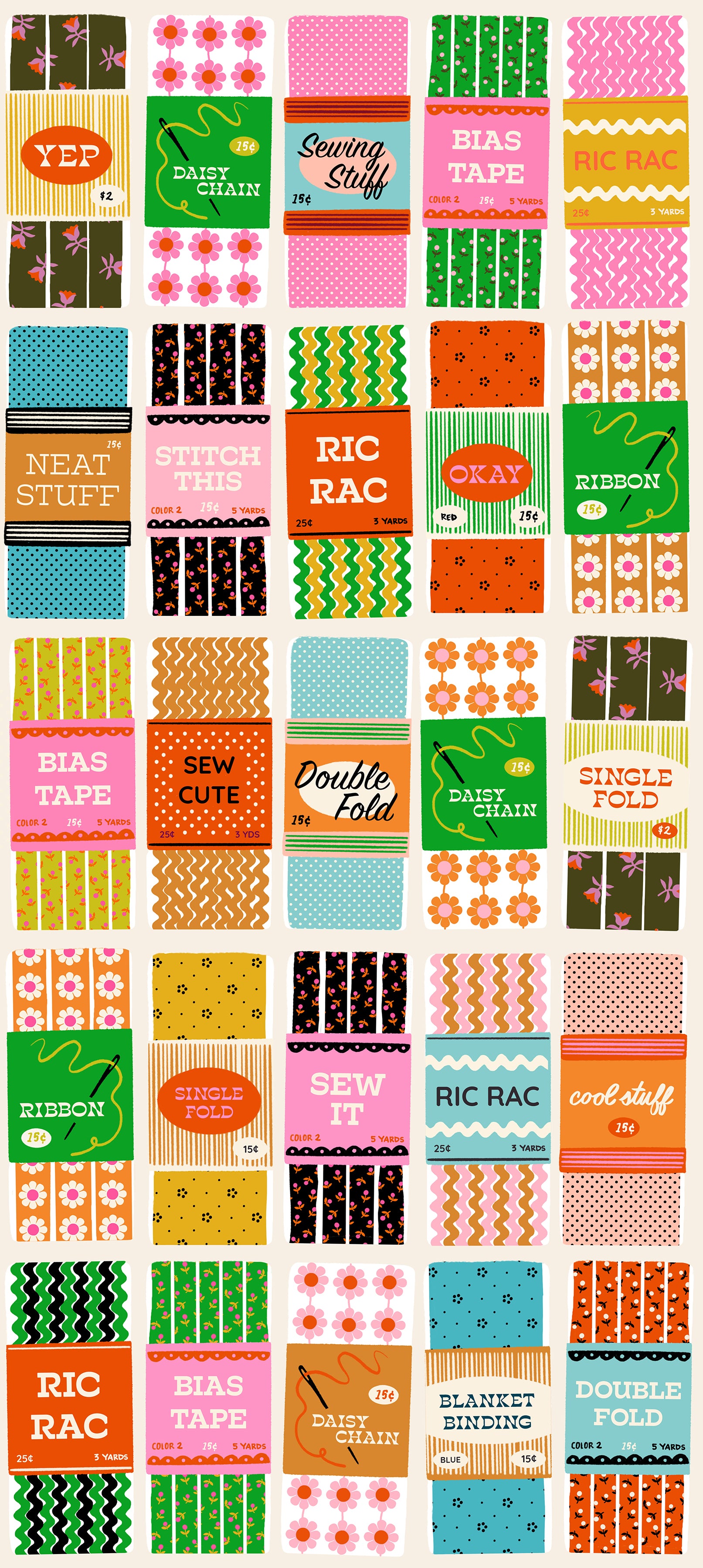 1-800-Notion / Ephemera Trims in Shell