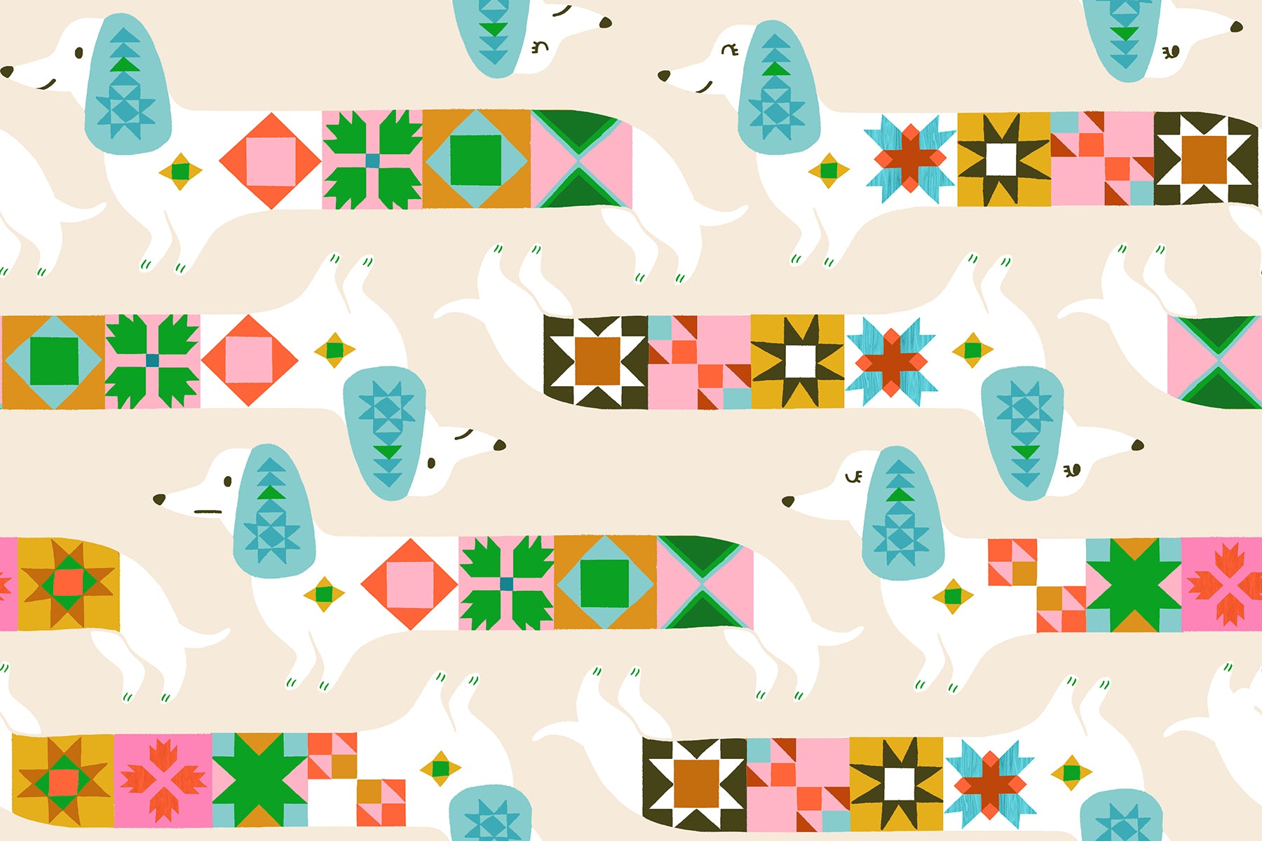 1-800-Notion / Quilty Dog in Shell