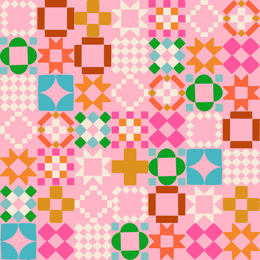 1-800-Notion / Patchwork in Posy