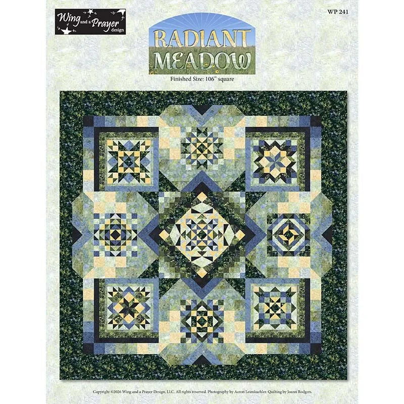 Radiant Meadow Quilt Pattern