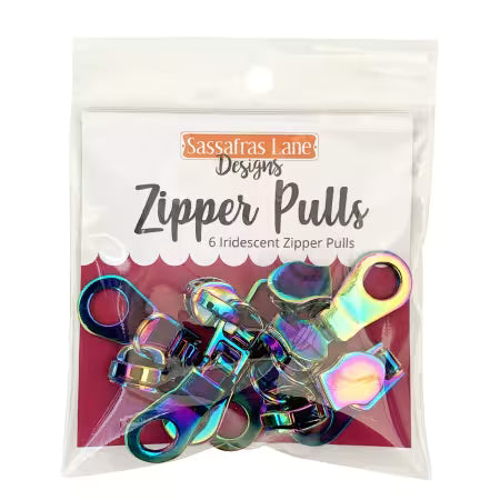 Zipper Pulls / Rainbow Iridescent