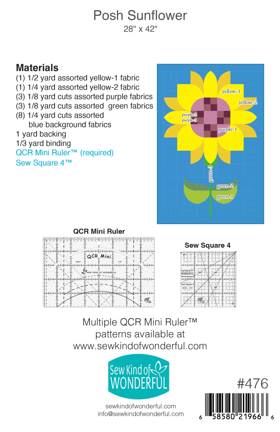 Posh Sunflower Pattern