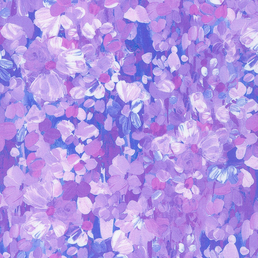 Painterly Petals: Meadow / Lavender