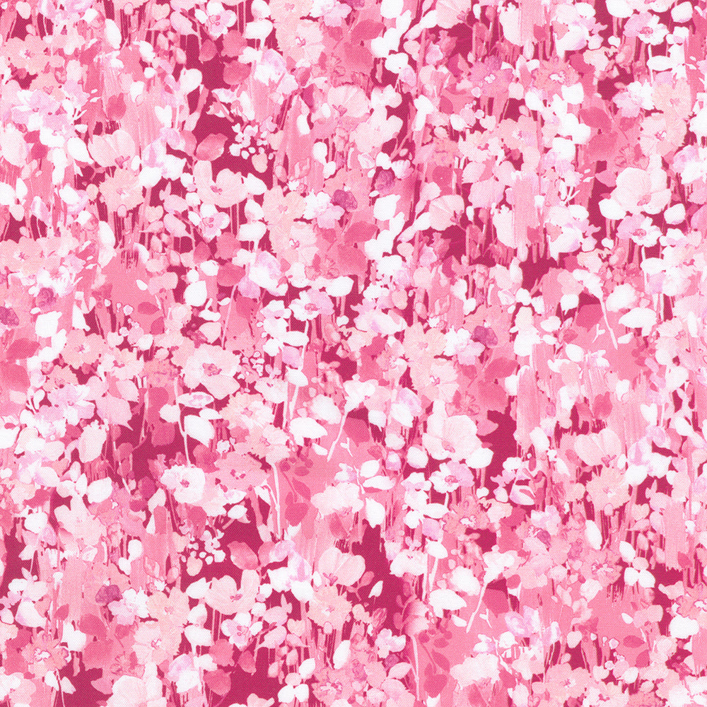 Painterly Petals: Valley / Pink