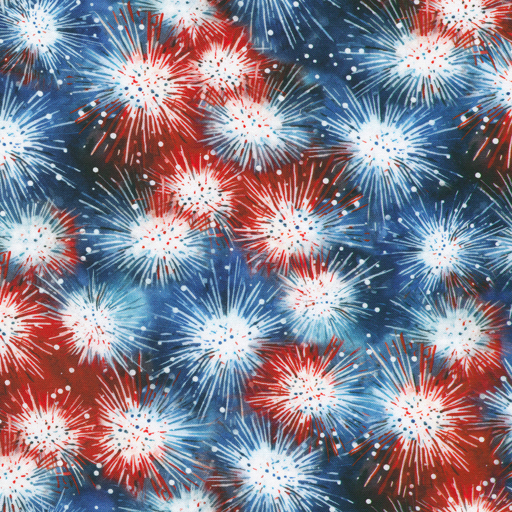 Stars & Stripes / Small Fireworks in Celebration