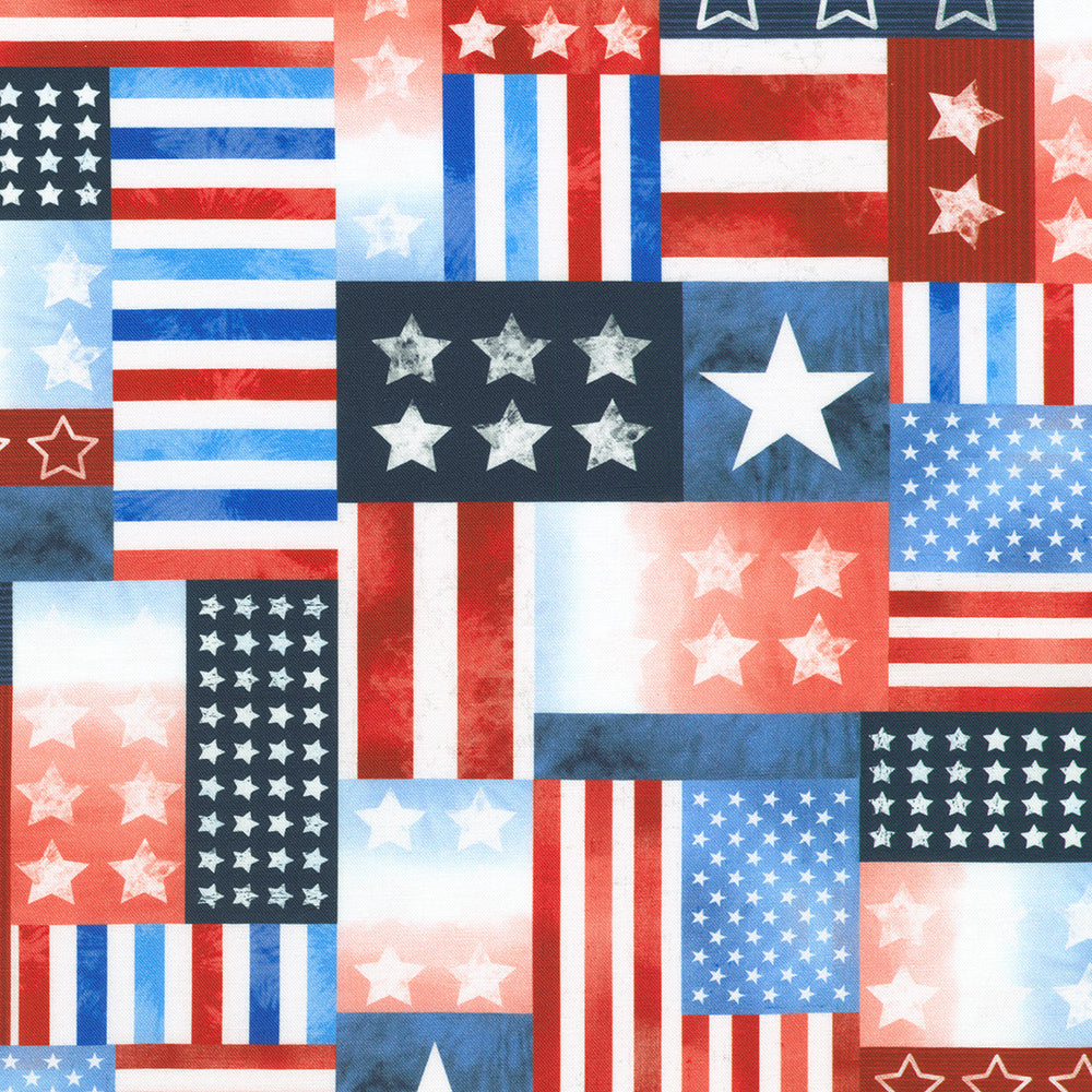 Stars & Stripes / Flags in Blue