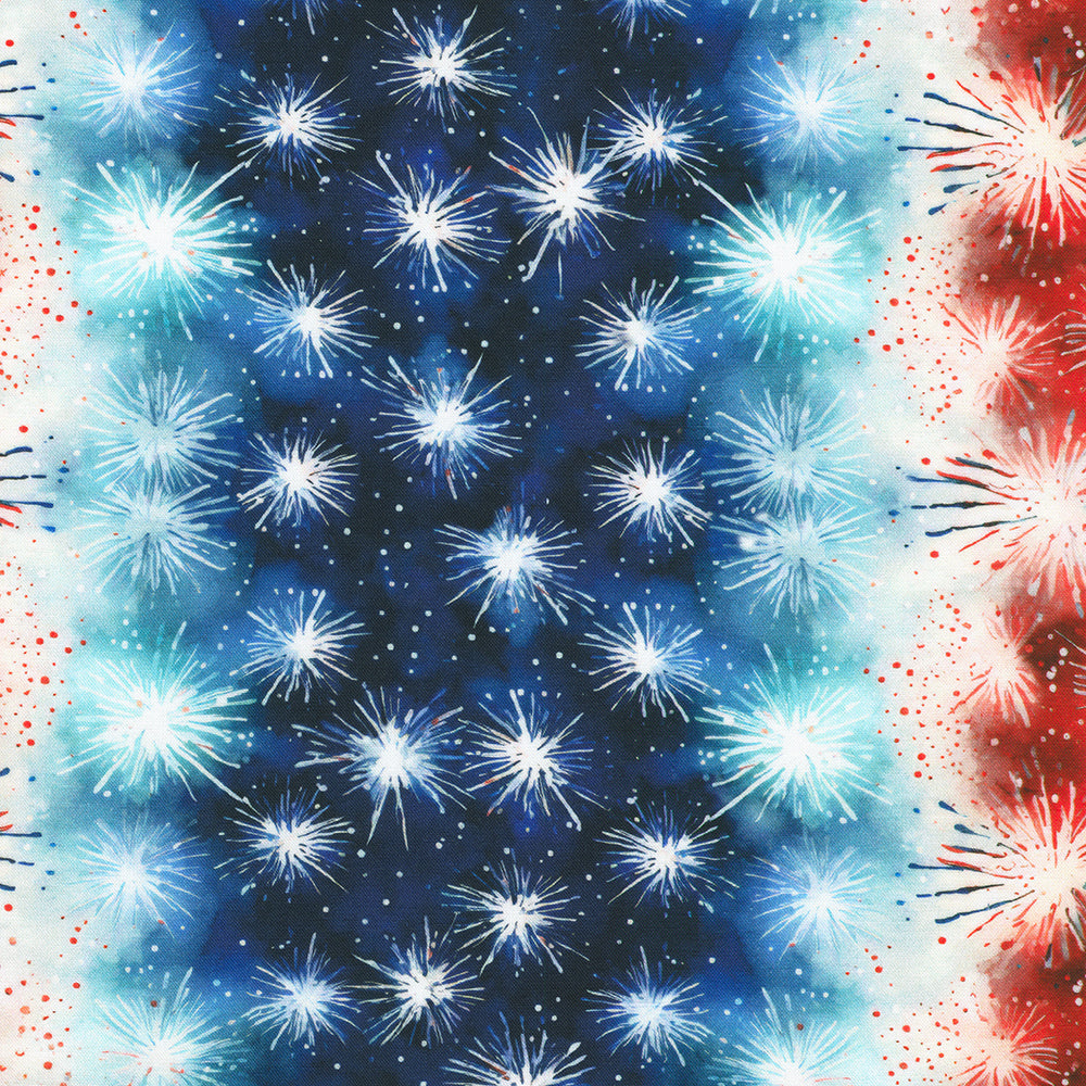 Stars & Stripes / Firework Stripe in Americana