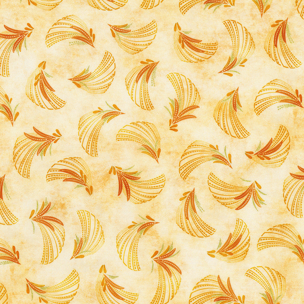 Golden Feathers / Feathers in Parchment