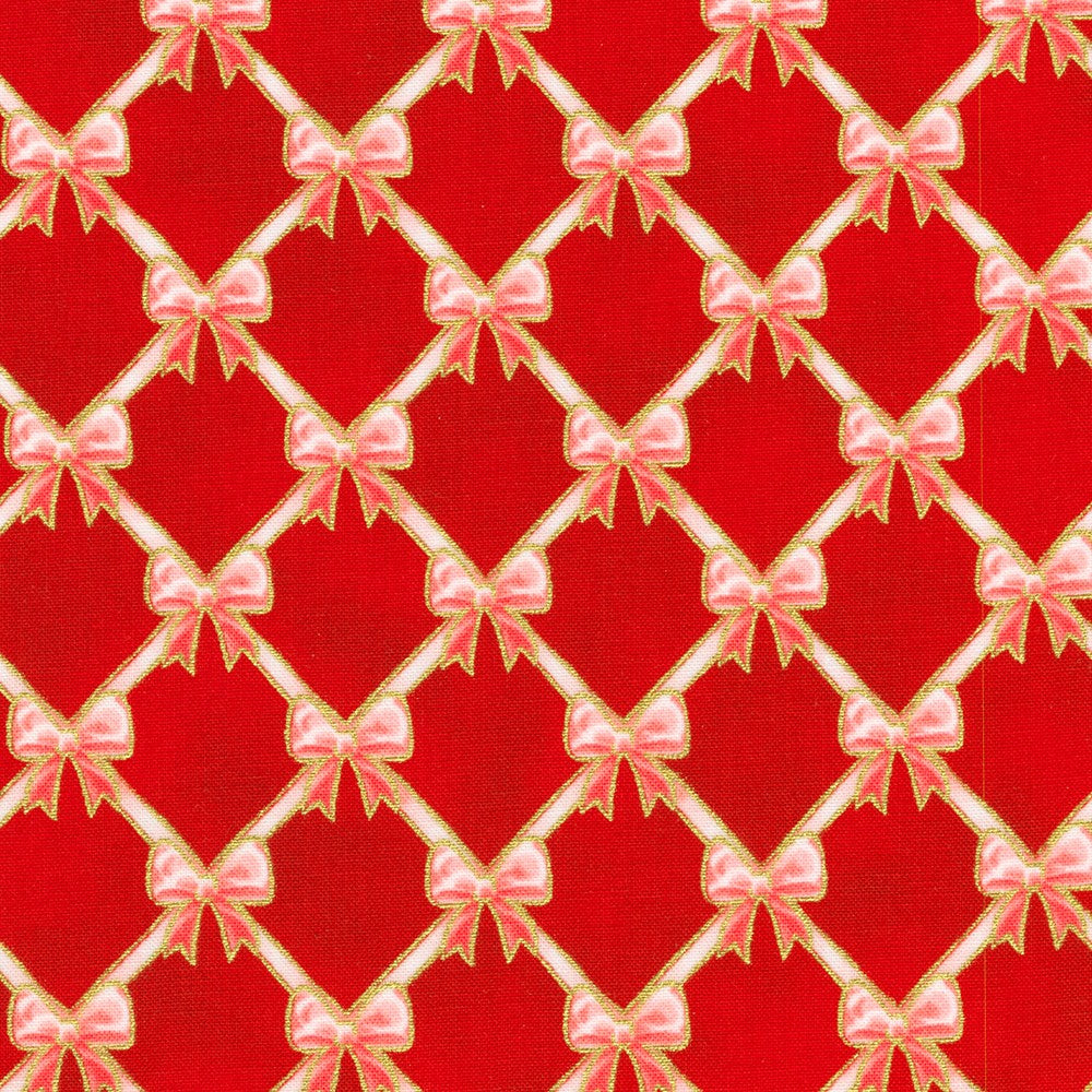 Holiday Flourish: Festive Finery / Gift Wrap in Crimson