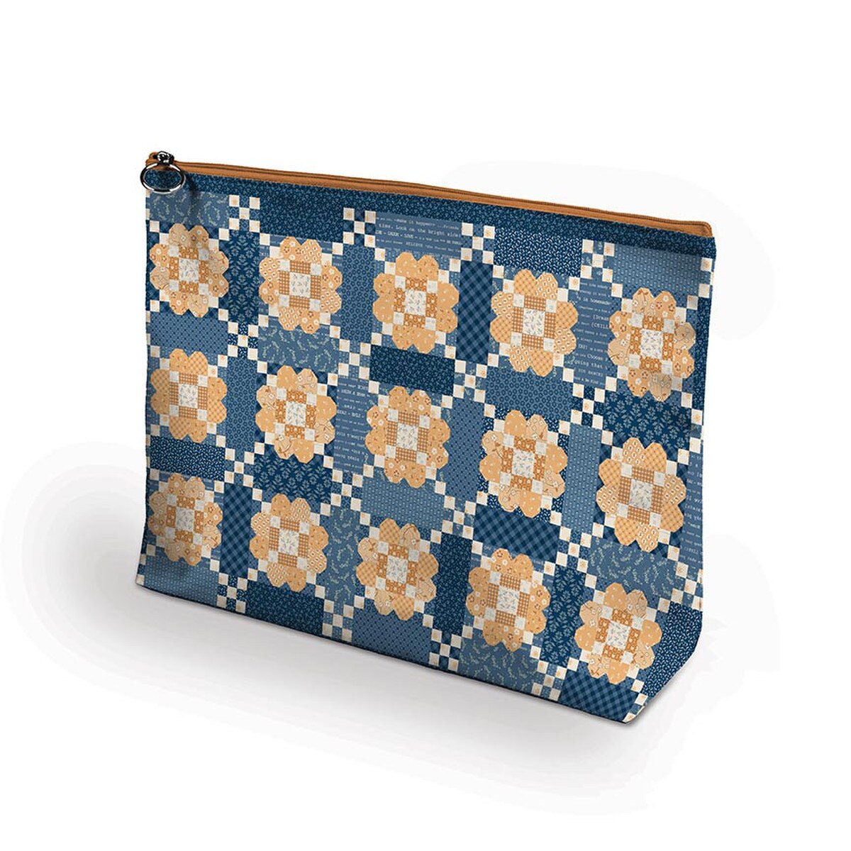 Denim & Daisy Vinyl Project Bag