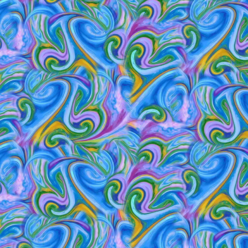 On The Bright Side / Swirl in Blue