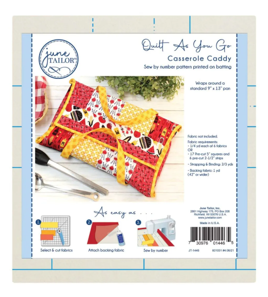 Casserole Caddy Quilt-As-You-Go Kit
