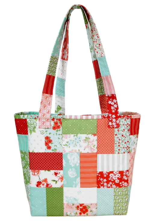 Love Charm Tote Quilt-As-You-Go Kit
