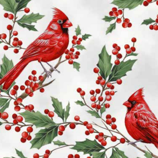 Christmas Wish / Cardinals in December Silver