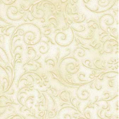 Ornament Grove / Scrolls in Natural & Gold