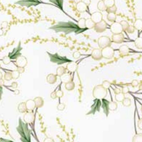 Christmas Wish / Berries in Parchment & Gold