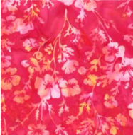 Sundown / Delicate Flowers in Pink Lemonade