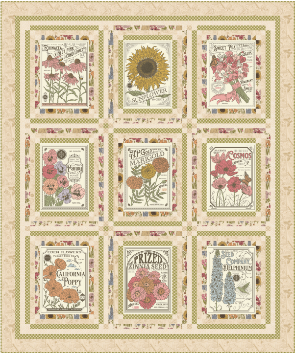 Sowing The Seeds Of Love Quilt Kit