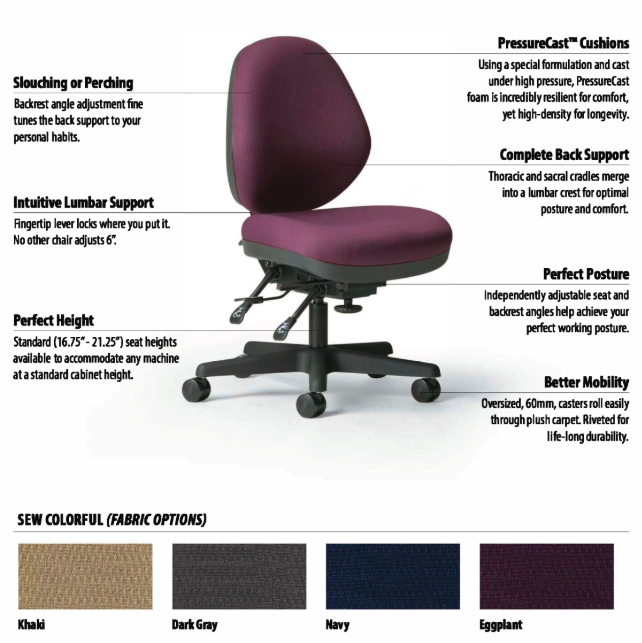 Sew Cozy™ Standard / Horn Chair