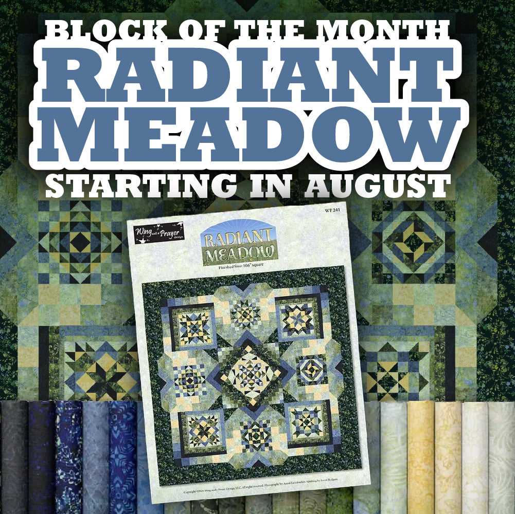 Radiant Meadow Block Of The Month