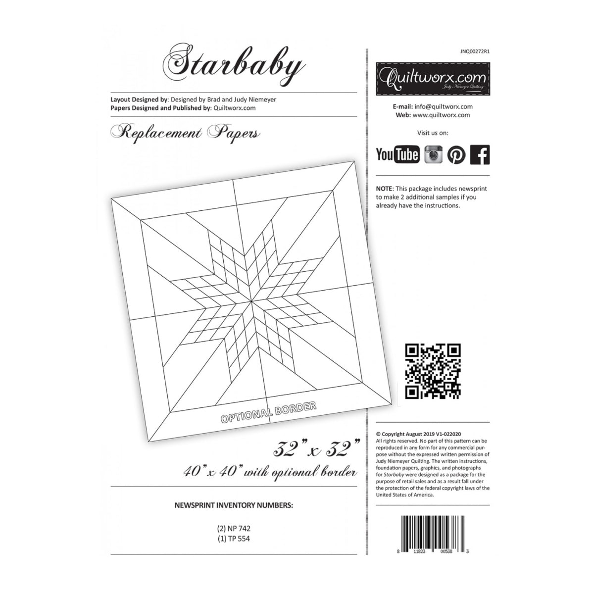 Starbaby Replacement Papers