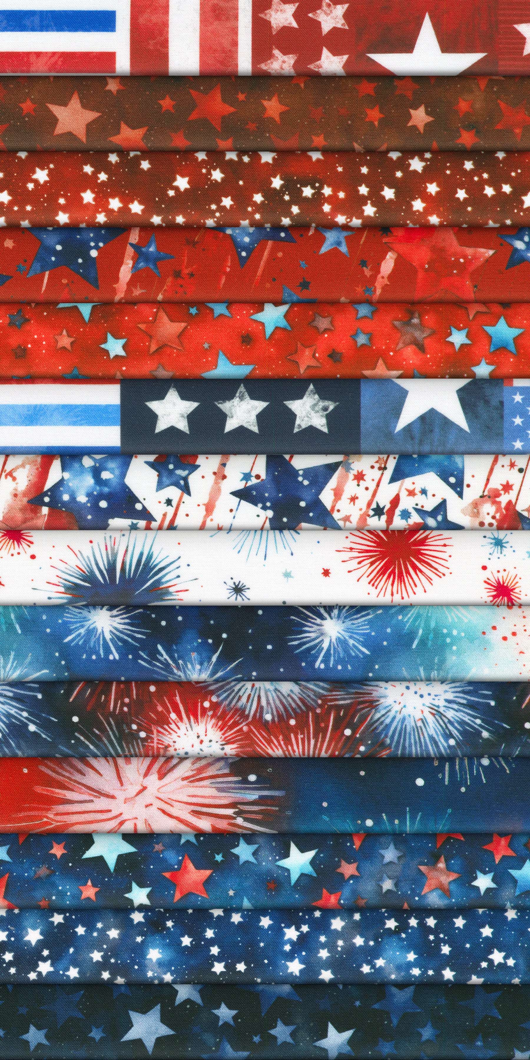 Stars & Stripes 2.5" Strips