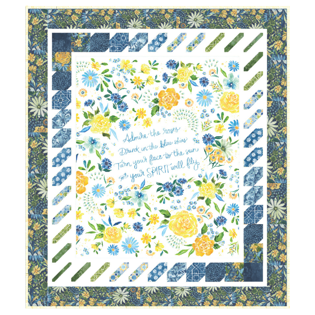 Sunshine & Blue Skies Quilt Kit