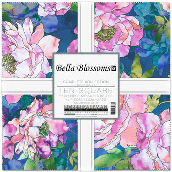 Bella Blossoms 10" Squares