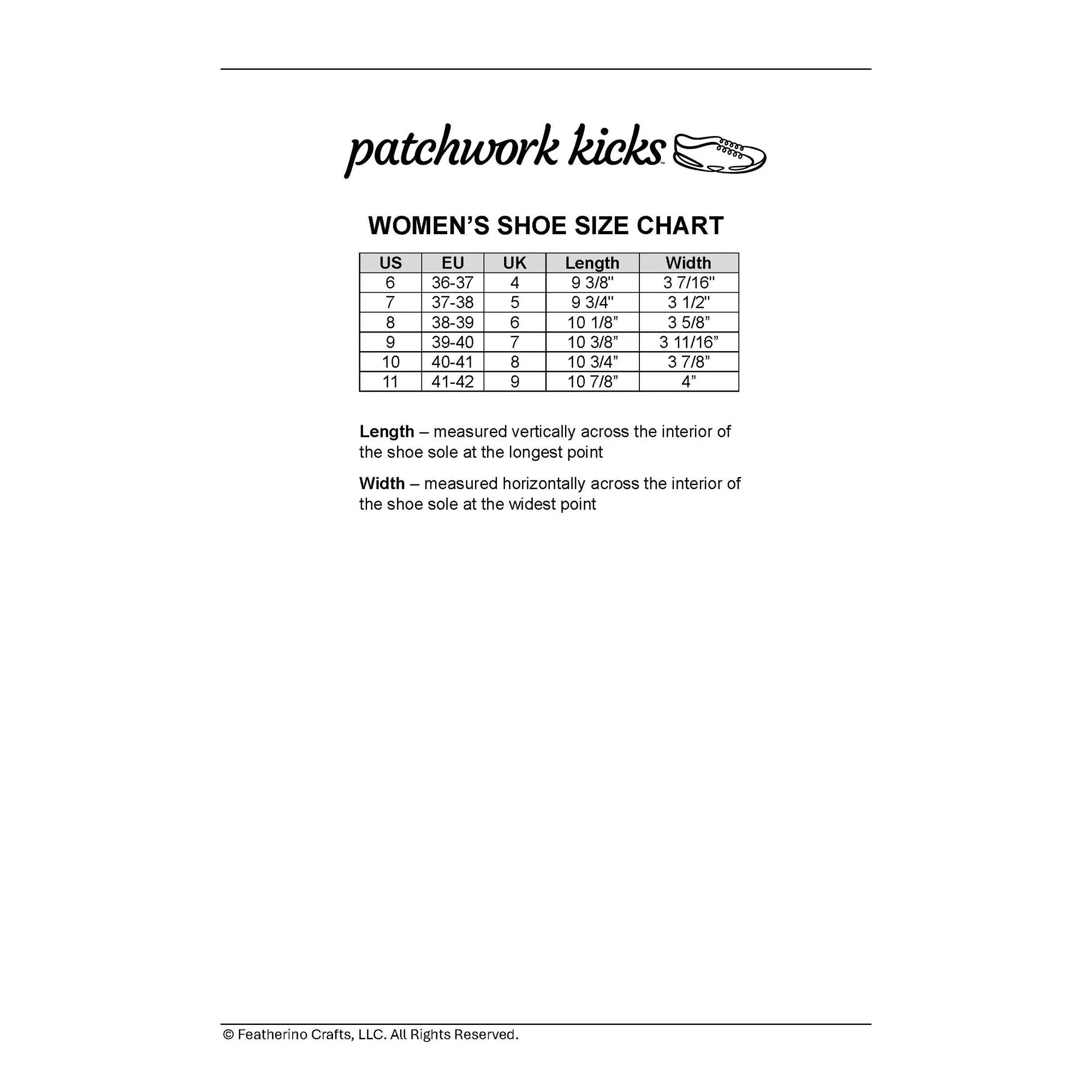 Patchwork Kicks: All Inclusive Kit