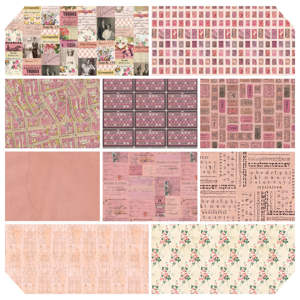 Pink Palette Fat Quarter Bundle