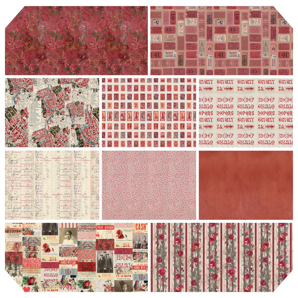 Red Palette Fat Quarter Bundle